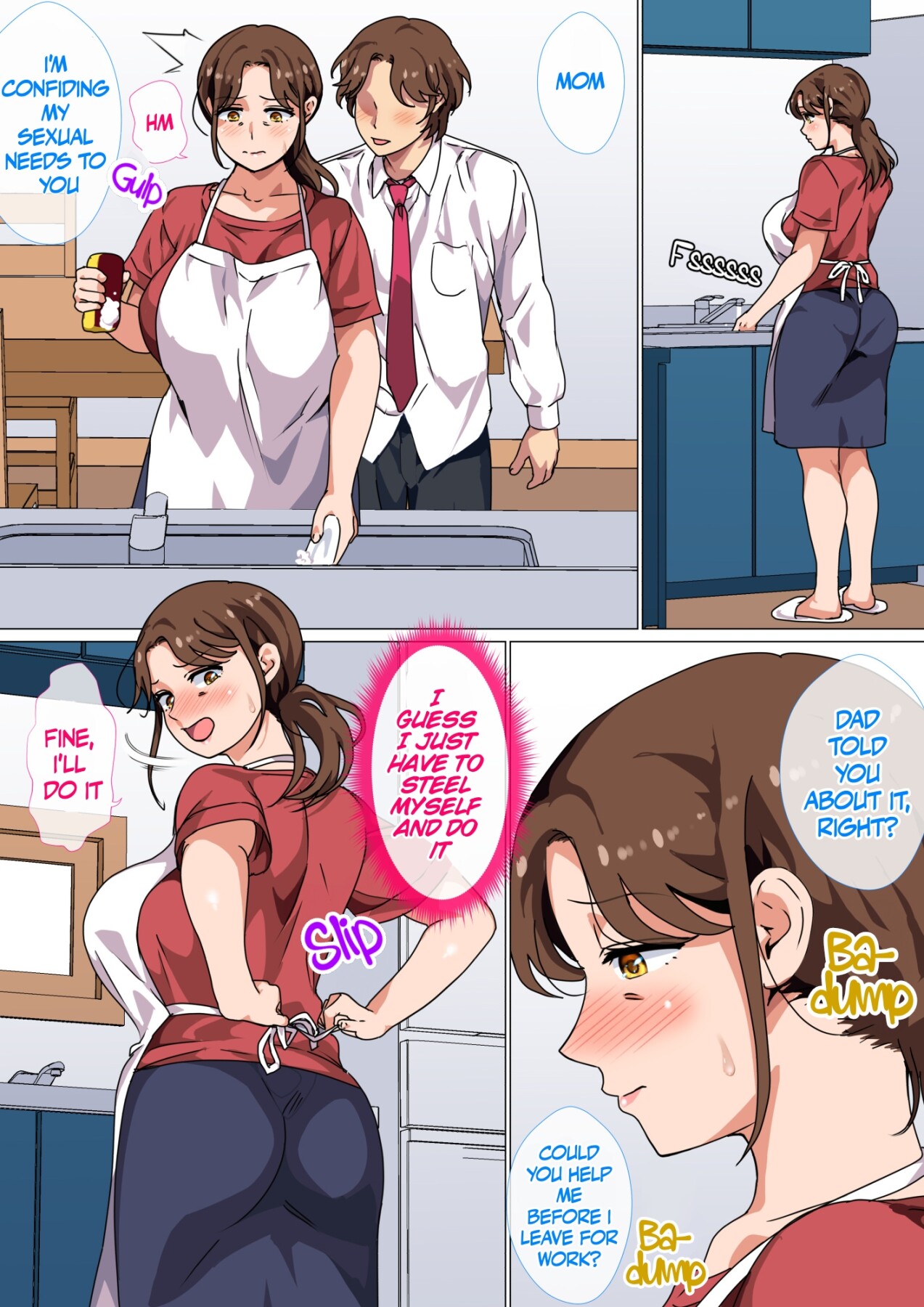 Hentai Manga Comic-It's a Mother's duty to take care of her son's Sexual Needs!-Read-4